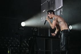 Yungblud performs at the Adidas Arena - Paris