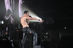 Yungblud performs at the Adidas Arena - Paris