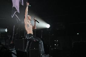 Yungblud performs at the Adidas Arena - Paris