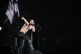 Yungblud performs at the Adidas Arena - Paris