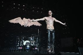 Yungblud performs at the Adidas Arena - Paris