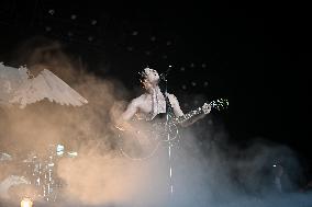 Yungblud performs at the Adidas Arena - Paris
