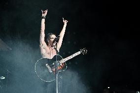 Yungblud performs at the Adidas Arena - Paris