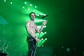 Yungblud performs at the Adidas Arena - Paris