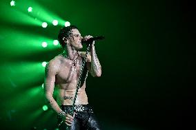 Yungblud performs at the Adidas Arena - Paris