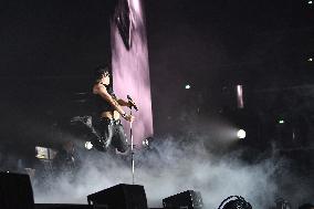 Yungblud performs at the Adidas Arena - Paris