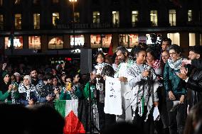 Rima Hassan Flotilla Celebration - Paris