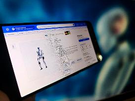 Illustration Unitree Robot Sold on Walmart Wetsite