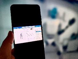 Illustration Unitree Robot Sold on Walmart Wetsite