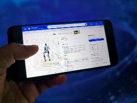 Illustration Unitree Robot Sold on Walmart Wetsite