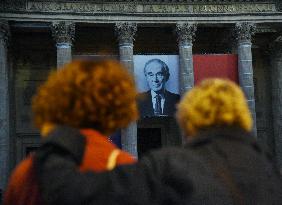 Nation’s Tribute To Robert Badinter At The Pantheon - Paris