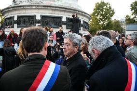 Rima Hassan At Global Sumud Flotilla Celebration - Paris