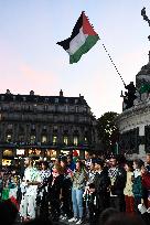 Rima Hassan At Global Sumud Flotilla Celebration - Paris