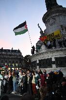 Rima Hassan At Global Sumud Flotilla Celebration - Paris