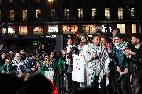 Rima Hassan At Global Sumud Flotilla Celebration - Paris