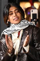 Rima Hassan At Global Sumud Flotilla Celebration - Paris