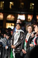 Rima Hassan At Global Sumud Flotilla Celebration - Paris