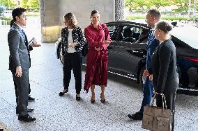 CROWN PRINCESS IN OSAKA