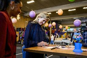 Queen Maxima Launches In Je Bol - Utrecht