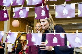 Queen Maxima Launches In Je Bol - Utrecht