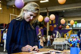 Queen Maxima Launches In Je Bol - Utrecht