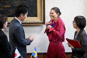 CROWN PRINCESS IN OSAKA