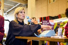 Queen Maxima Launches In Je Bol - Utrecht
