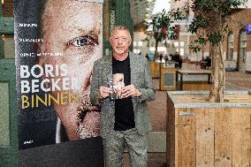 Boris Becker With His Book in Amsterdam - Netherlands