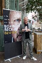 Boris Becker With His Book in Amsterdam - Netherlands
