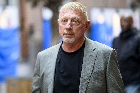 Boris Becker With His Book in Amsterdam - Netherlands