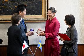 CROWN PRINCESS IN OSAKA