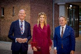 Queen Maxima Attends King Willem Prize Dinner In Breda - The Netherlands