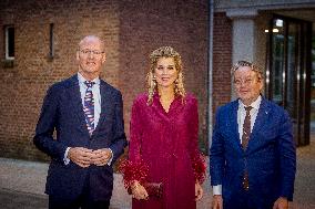 Queen Maxima Attends King Willem Prize Dinner In Breda - The Netherlands
