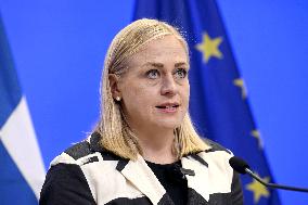 Greece's Foreign Minister George Gerapetritis visits Finland