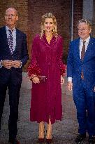 Queen Maxima At King Willem Prize Dinner - Breda