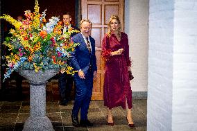 Queen Maxima At King Willem Prize Dinner - Breda