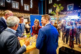 Queen Maxima At King Willem Prize Dinner - Breda