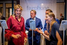 Queen Maxima At King Willem Prize Dinner - Breda