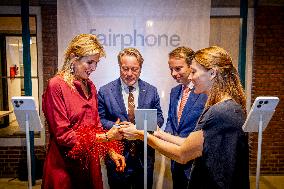 Queen Maxima At King Willem Prize Dinner - Breda