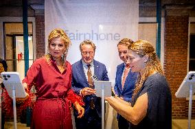 Queen Maxima At King Willem Prize Dinner - Breda