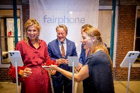 Queen Maxima At King Willem Prize Dinner - Breda