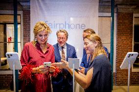 Queen Maxima At King Willem Prize Dinner - Breda