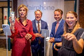 Queen Maxima At King Willem Prize Dinner - Breda