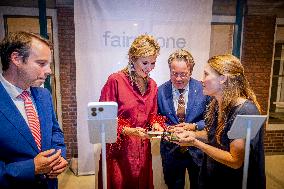 Queen Maxima At King Willem Prize Dinner - Breda