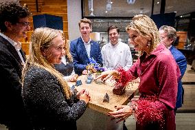 Queen Maxima At King Willem Prize Dinner - Breda