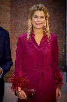 Queen Maxima At King Willem Prize Dinner - Breda
