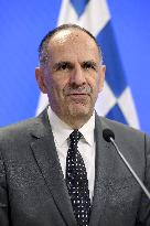 Greece's Foreign Minister George Gerapetritis visits Finland