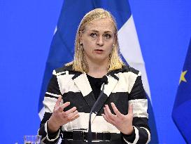 Greece's Foreign Minister George Gerapetritis visits Finland