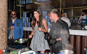 Elisabetta Canalis Attends De Cecco Event In Milan - Italy