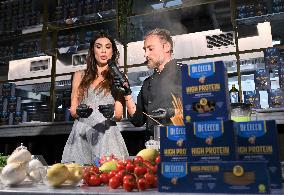 Elisabetta Canalis Attends De Cecco Event In Milan - Italy